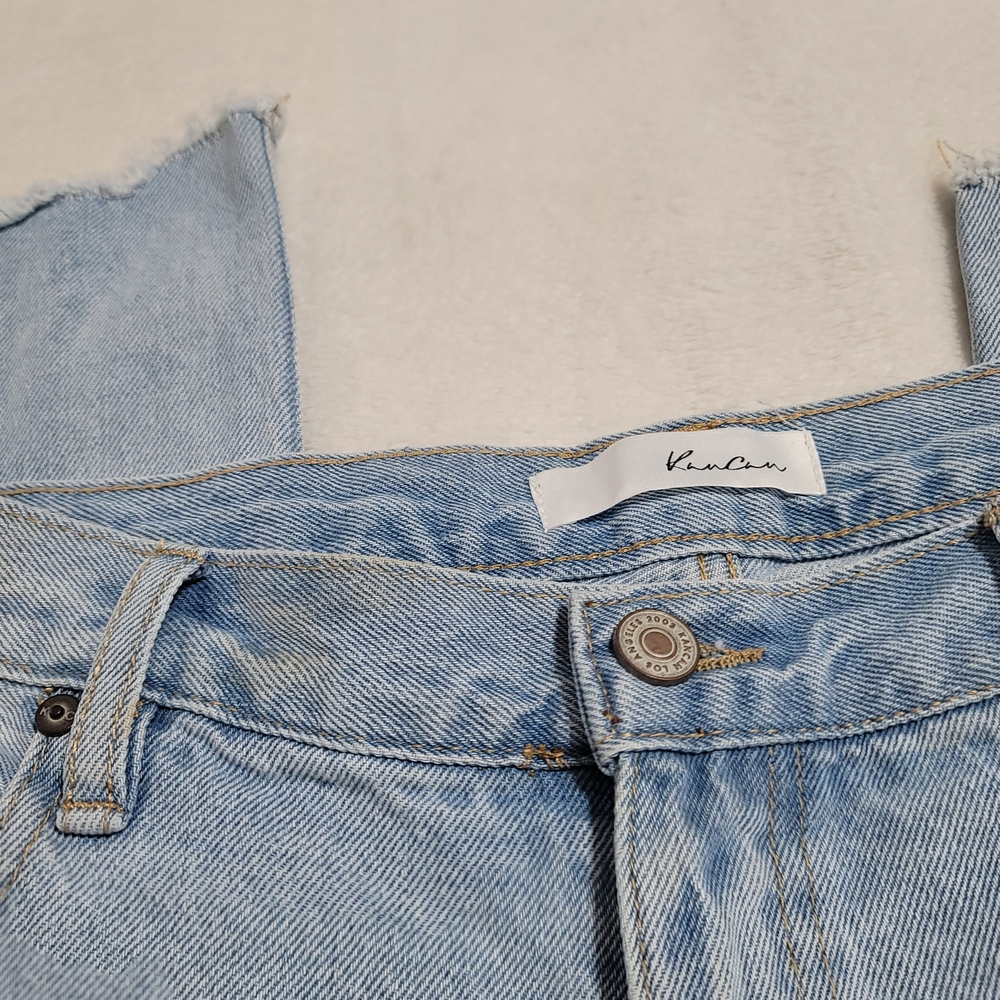 KanCan Light Blue Distressed Boyfriend Jeans‎ - Picture 3 of 6